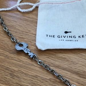 Giving Keys Love bracelet, 6.5 inches, 1.5 extend